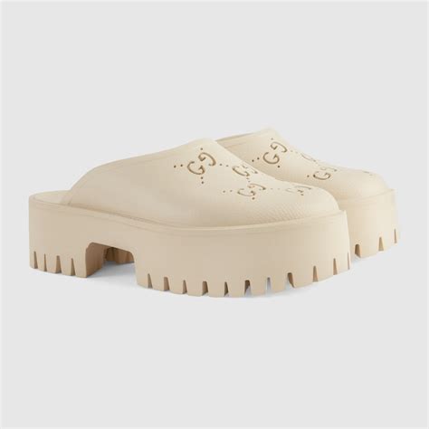 gucci crocs platform